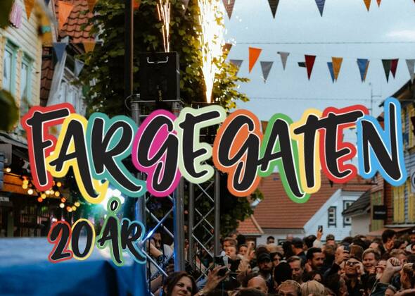Fargegaten 20 år!