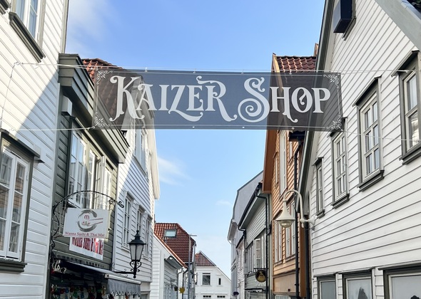Kaizer pop-up shop i Salvågergata 7